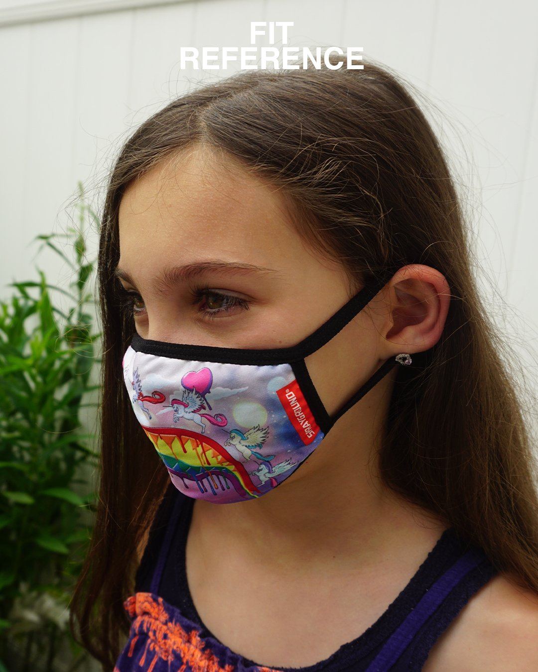 KIDS FORM FITTING MASK: CANDY SHARK